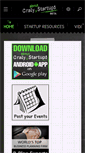 Mobile Screenshot of crazyaboutstartups.com